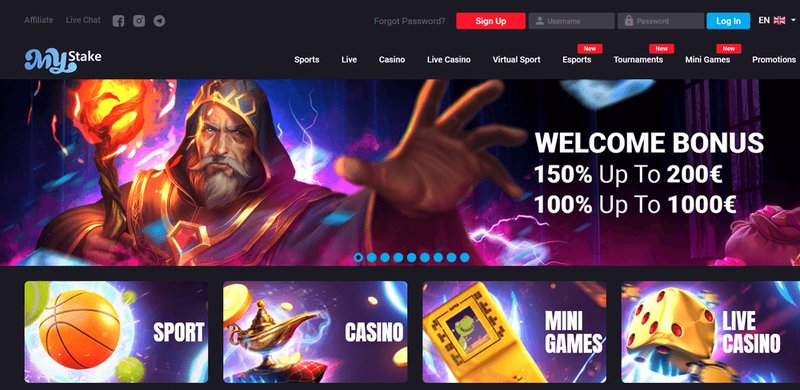 Discover mystake casino login