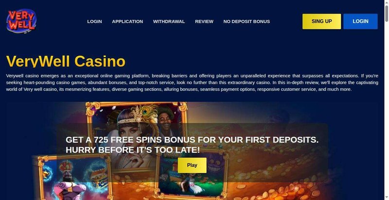 Very well casino app - What you need to decide before signing up